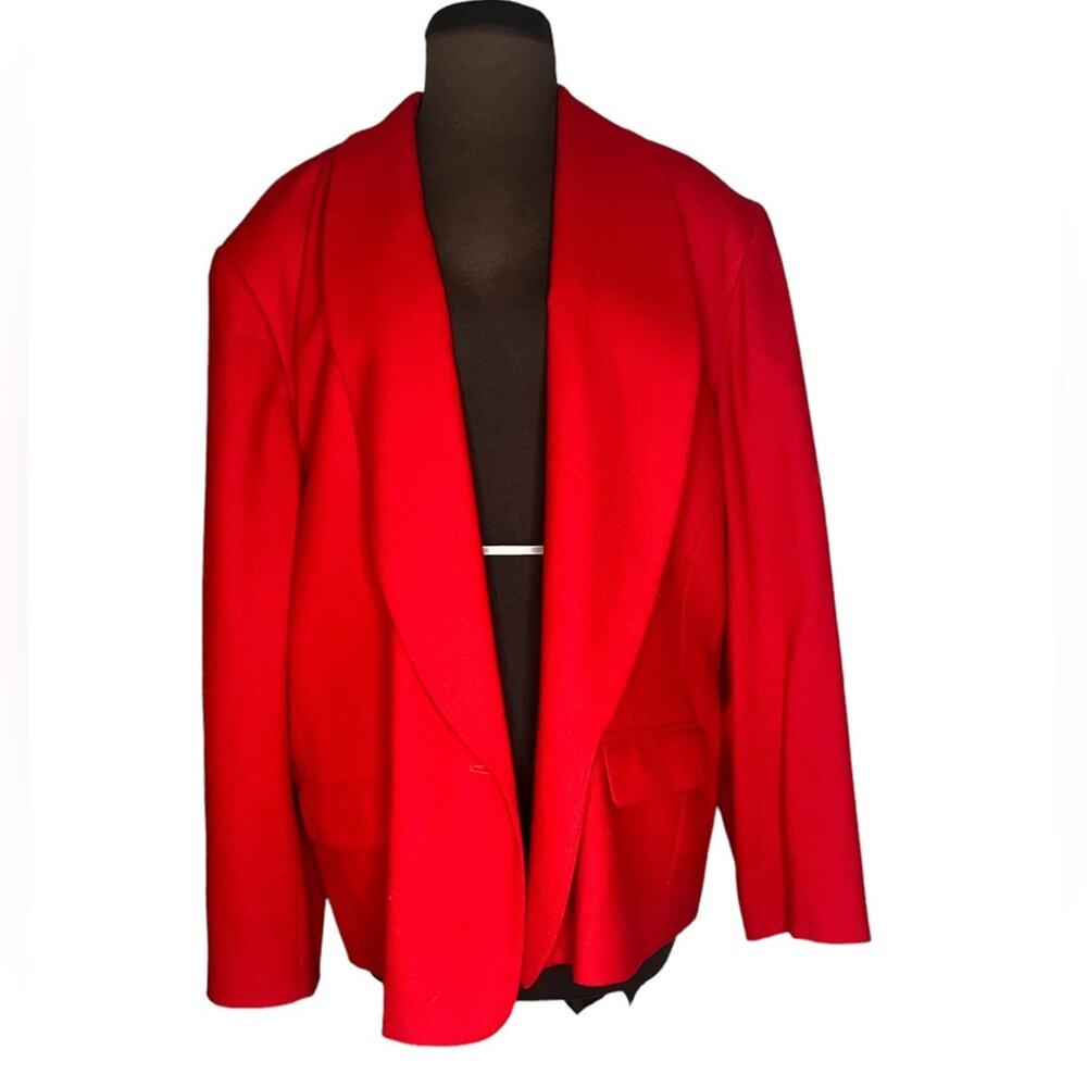 Pendleton Cherry Red Virgin Wool Classic Luxury P… - image 2